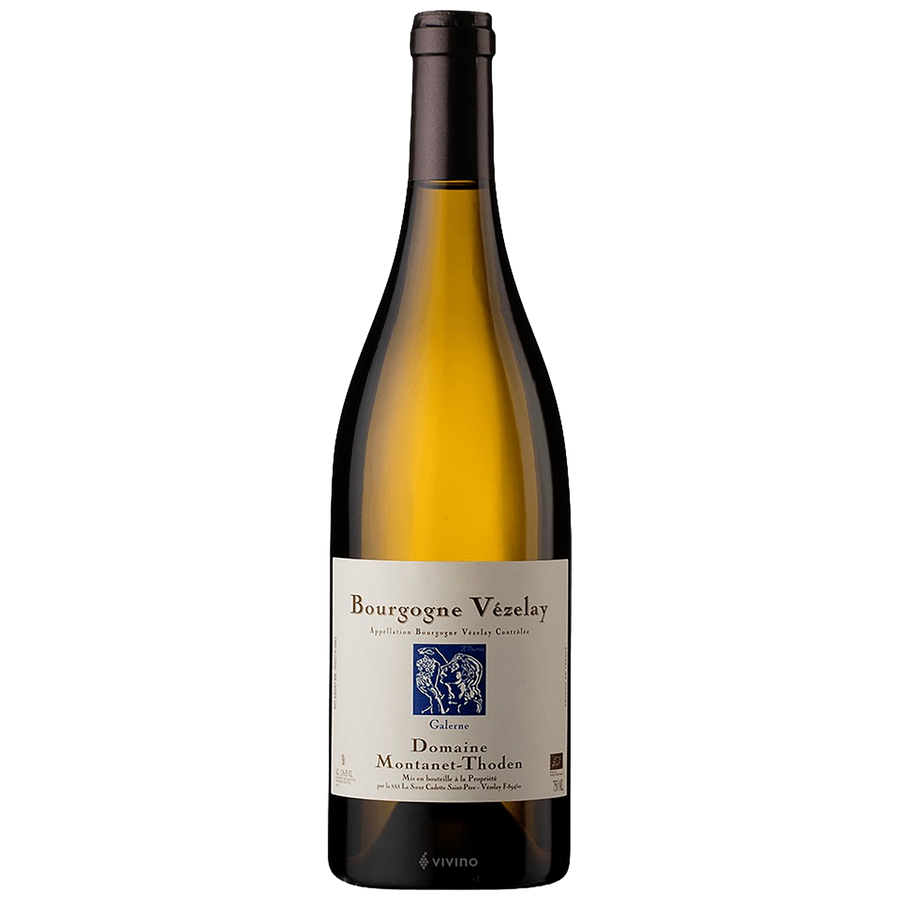 A bottle of Domaine Montanet-Thoden Vezelay Galerne