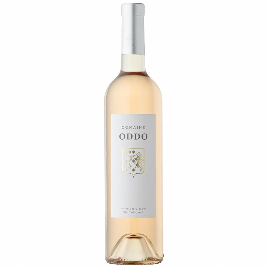 A bottle of Domaine Oddo Coteaux d'Aix en Provence