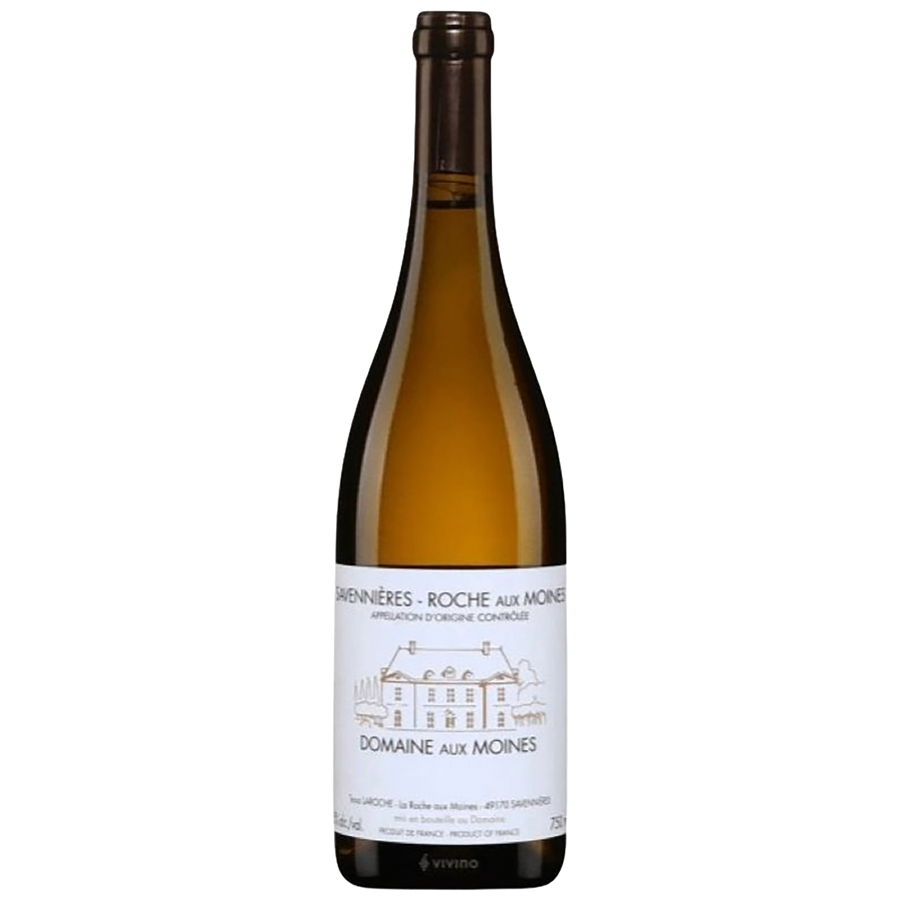 A bottle of Domaine Aux Moines Savennieres Roche aux Moines