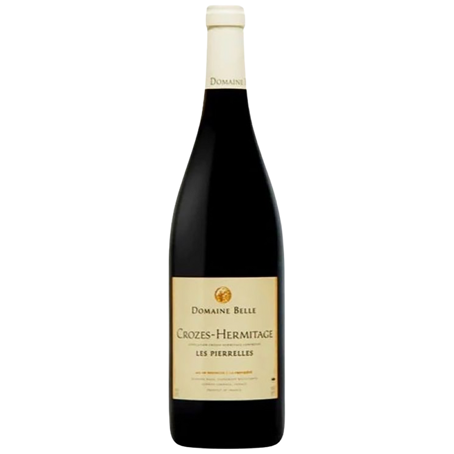 a bottle of Domaine Belle Crozes-Hermitage Les Pierrelles