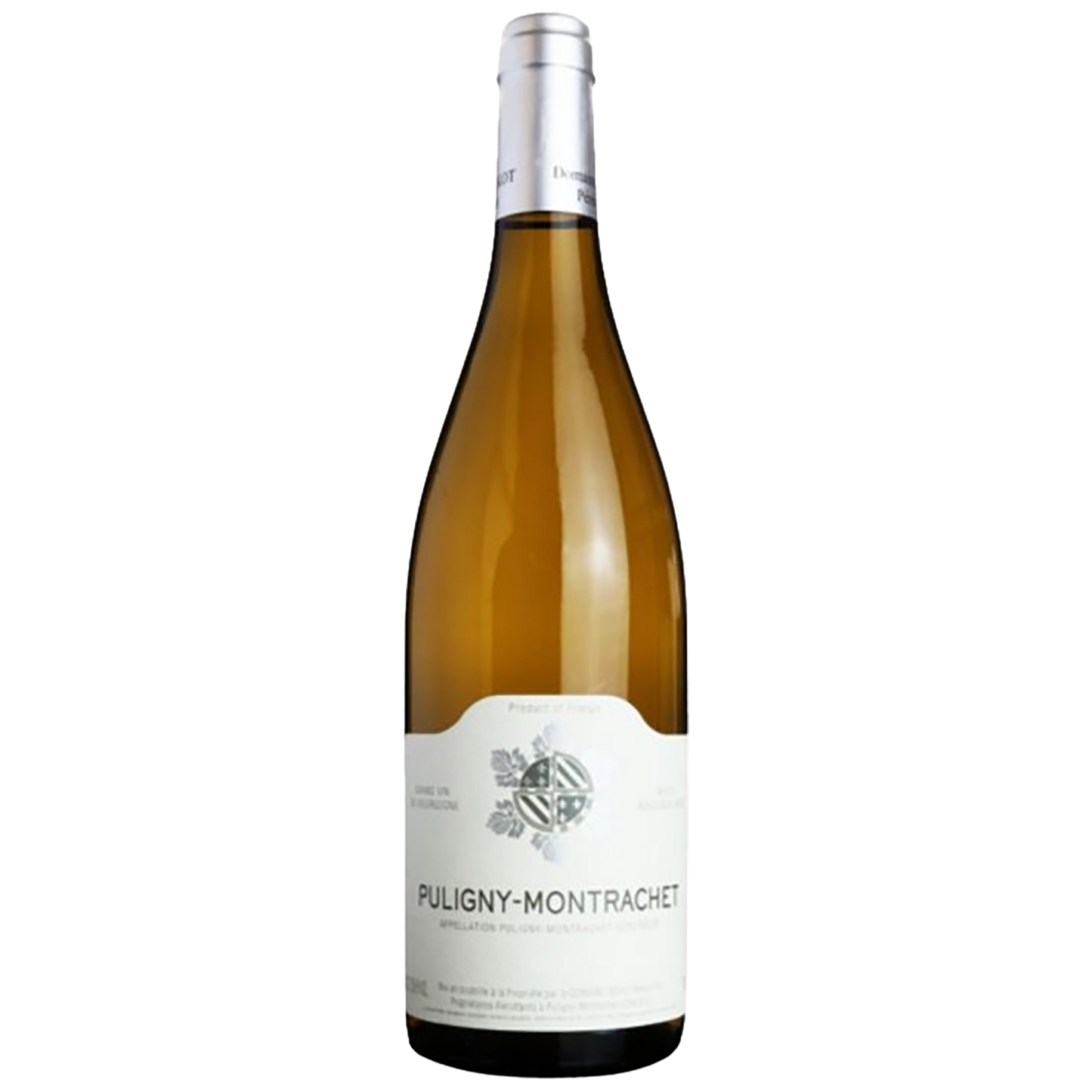 A bottle of Domaine Bzikot Puligny-Montrachet