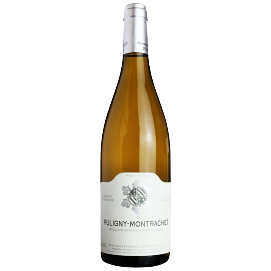 A bottle of Domaine Bzikot Puligny-Montrachet