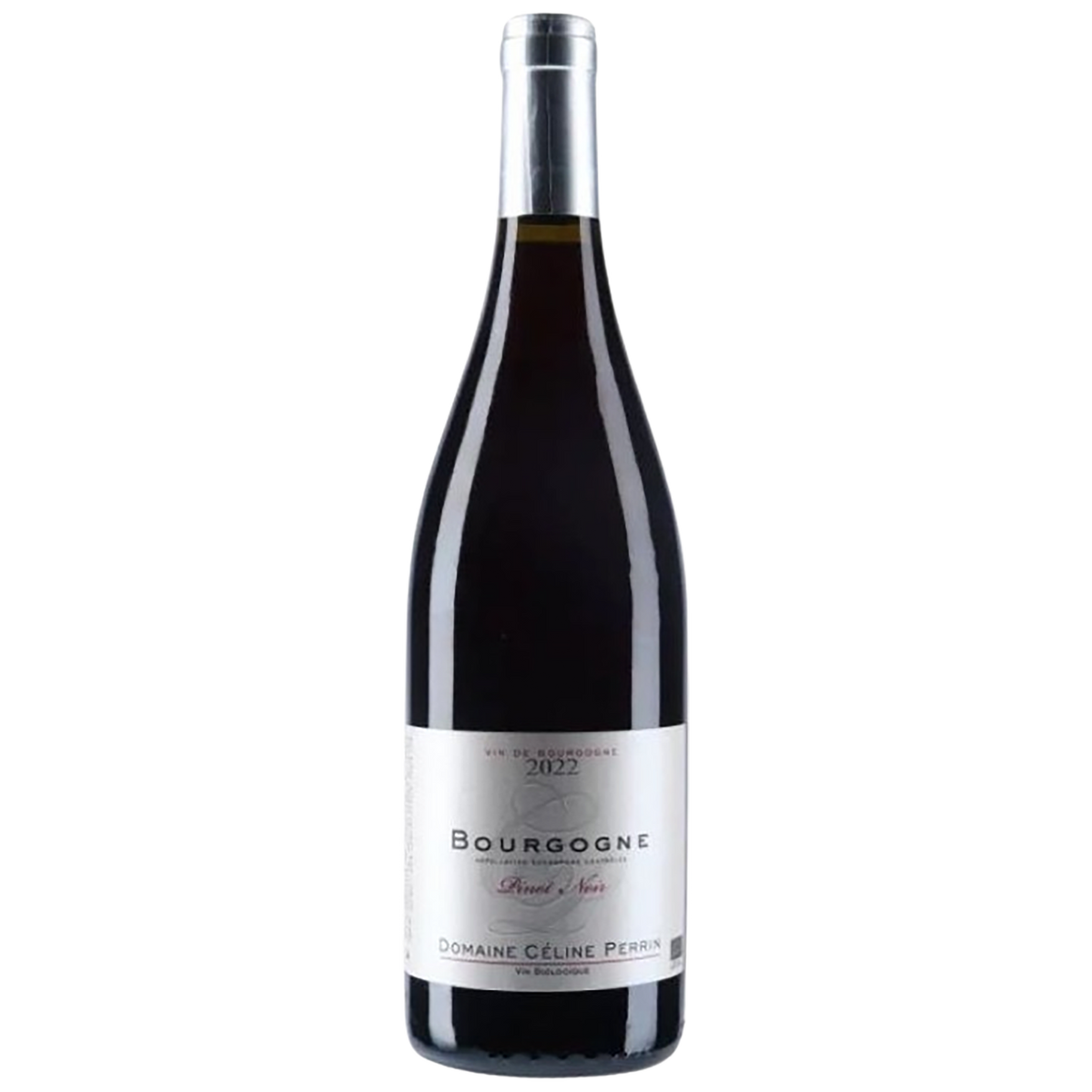A bottle of Domaine Céline Perrin Bourgogne Rouge