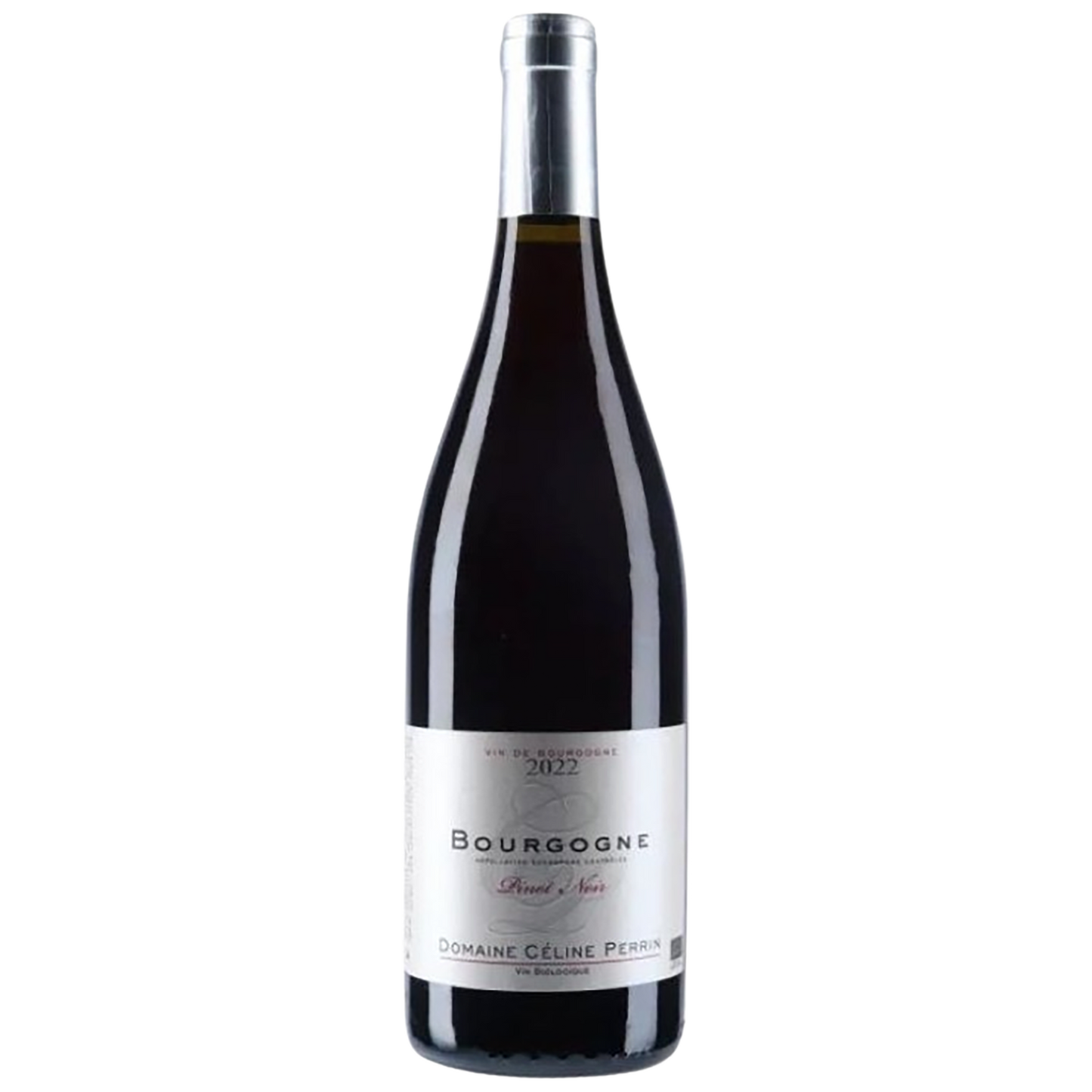 A bottle of Domaine Céline Perrin Bourgogne Rouge