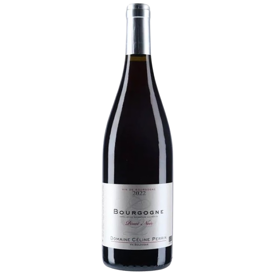A bottle of Domaine Céline Perrin Bourgogne Rouge