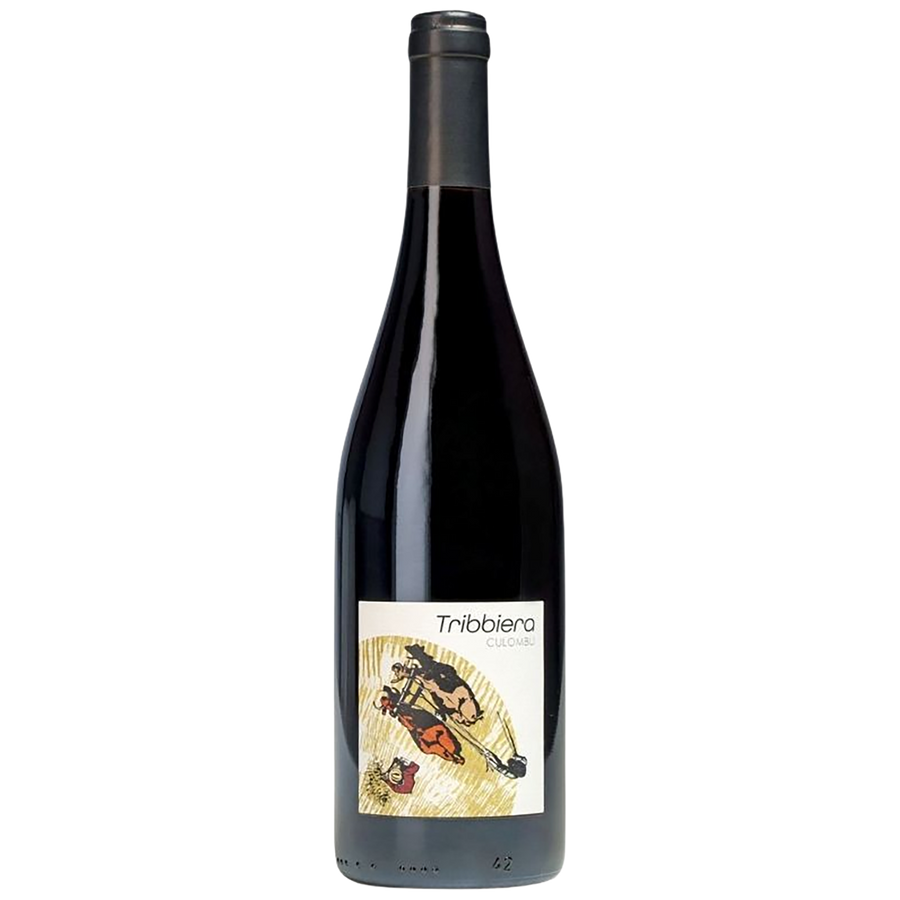 A bottle of Domaine Culombu Tribbiera
