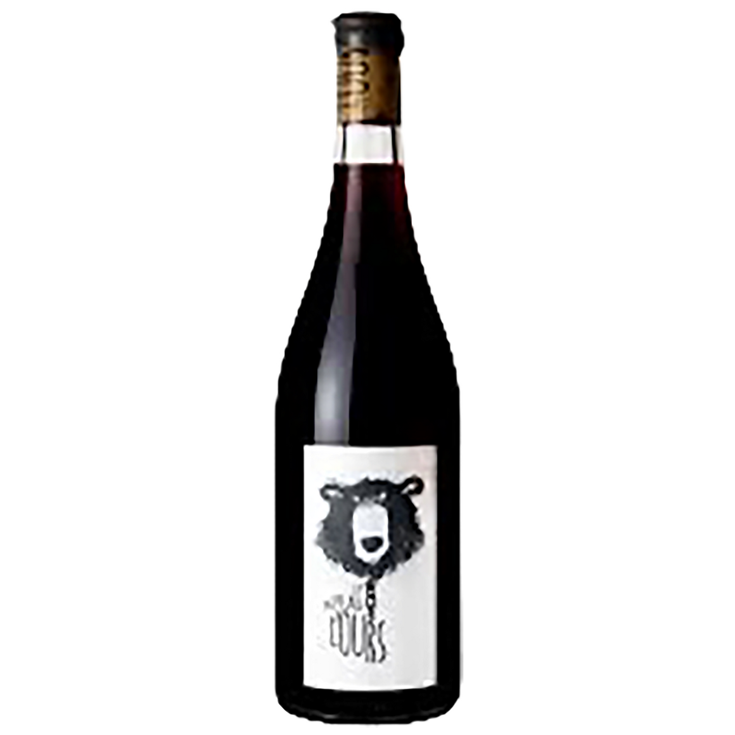 A bottle of Domaine De La Marinière La Peau de l'Ours