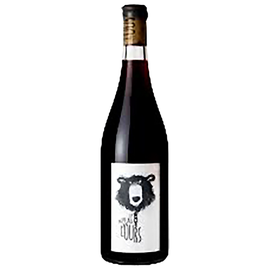 A bottle of Domaine De La Marinière La Peau de l'Ours
