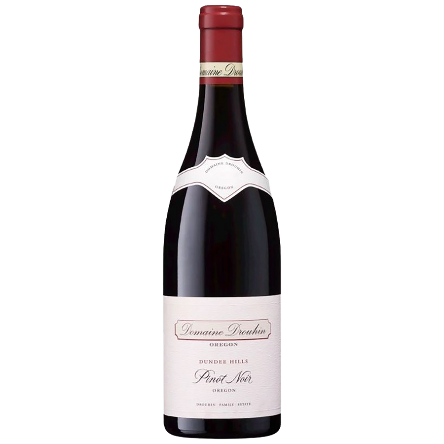 A bottle of Domaine Drouhin Dundee Hills Pinot Noir
