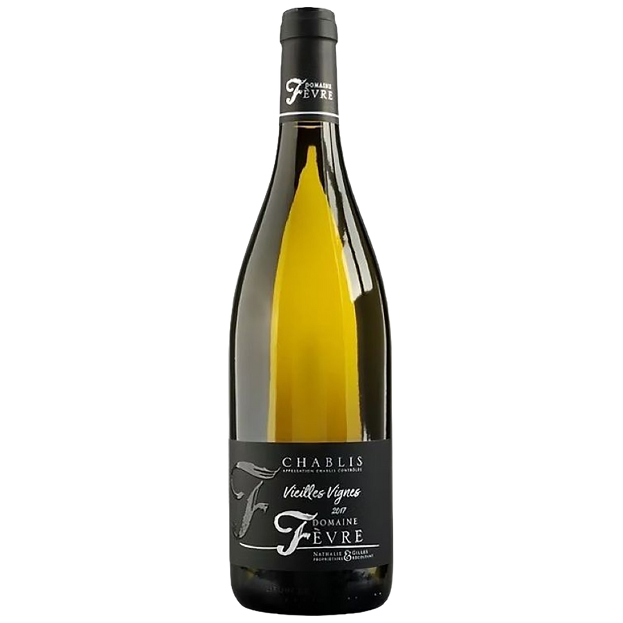 A bottle of Domaine Fèvre Chablis Vieilles Vignes