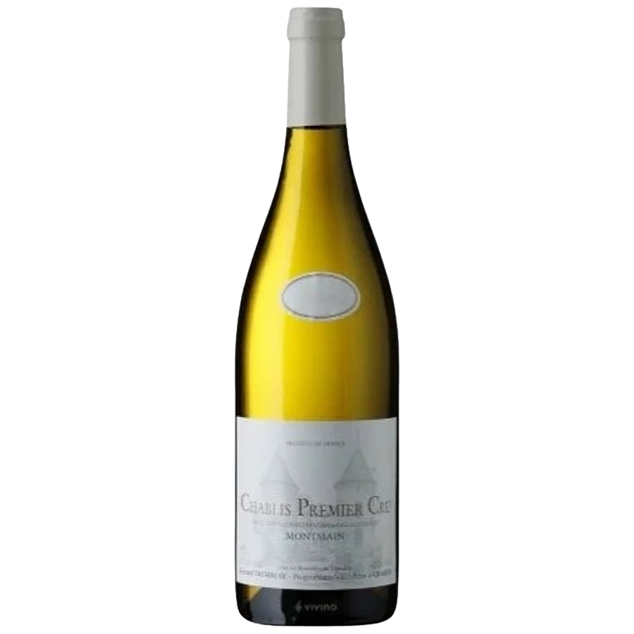 A bottle of Domaine Gérard Tremblay Chablis 1er Cru Montmain