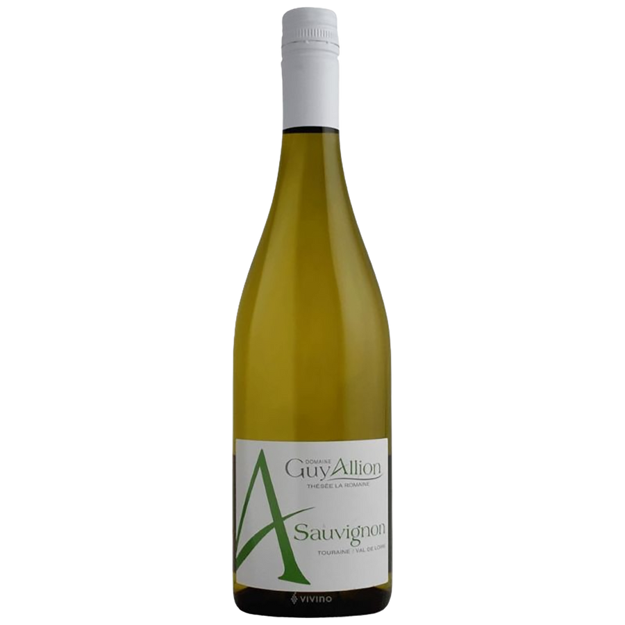 A half bottle of Domaine Guy Allion Sauvignon de Touraine