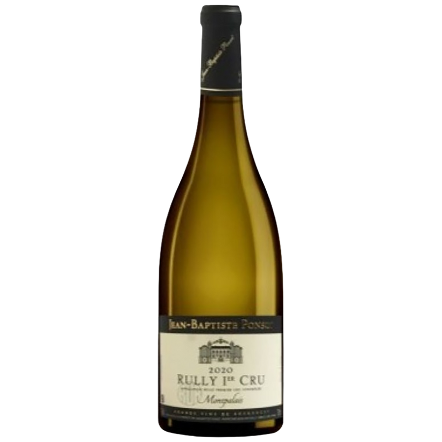 A bottle of Domaine Jean-Baptiste Ponsot Rully 1er Cru Montpalais