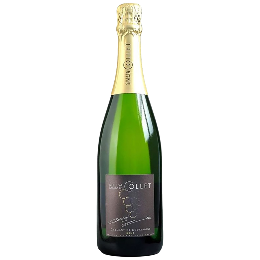 A bottle of Domaine Jean Collet Crémant de Bourgogne Brut