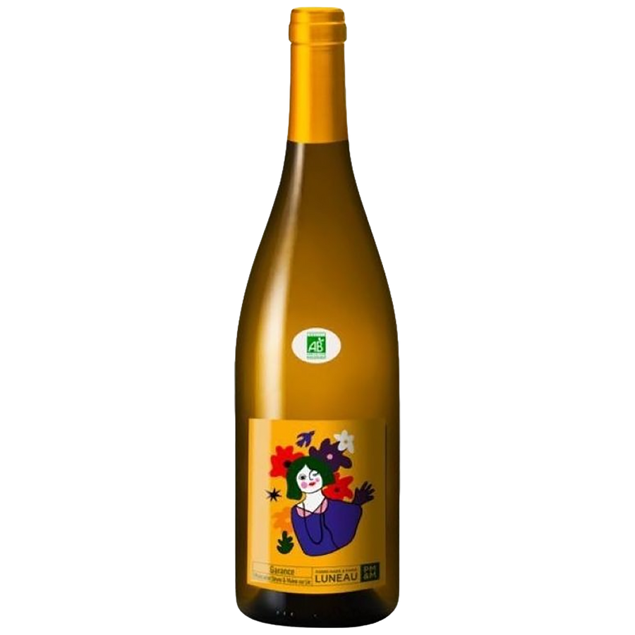 A bottle of Domaine Luneau-Papin Muscadet Garance