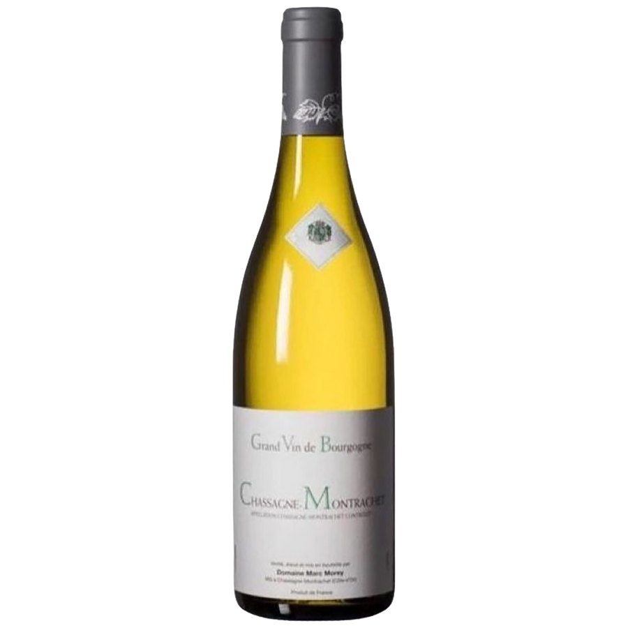 A bottle of Domaine Marc Morey Chassagne-Montrachet