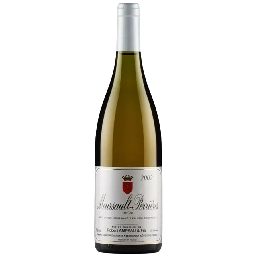 A bottle of Domaine Robert Ampeau Meursault 1er Cru Perrières