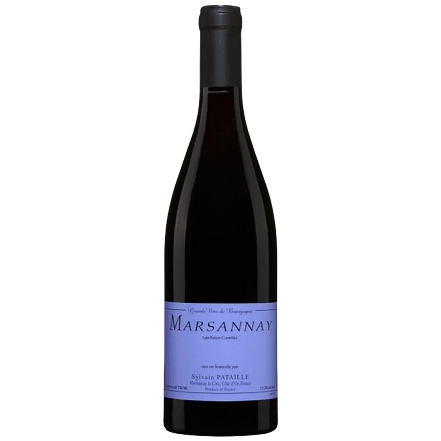 A bottle of Domaine Sylvain Pataille Marsannay Rouge