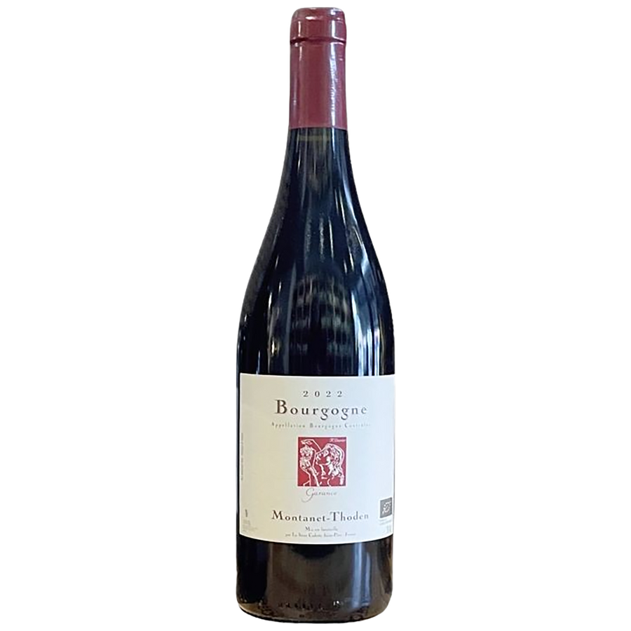 Bottle of Domaine de la Cadette Bourgogne Rouge Garance