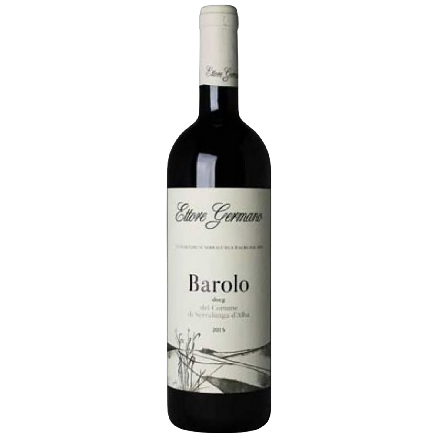 A bottle of Ettore Germano Barolo di Serralunga