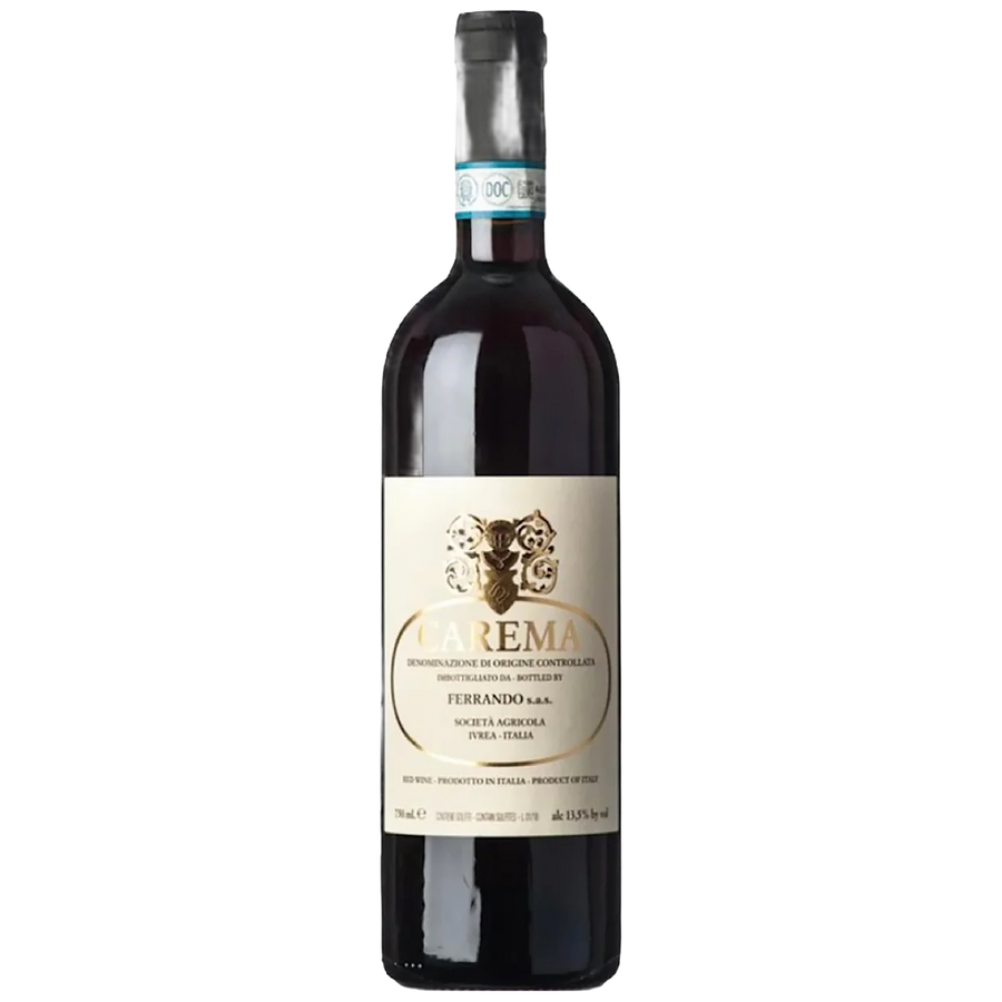 A bottle of Ferrando Carema Etichetta Bianca