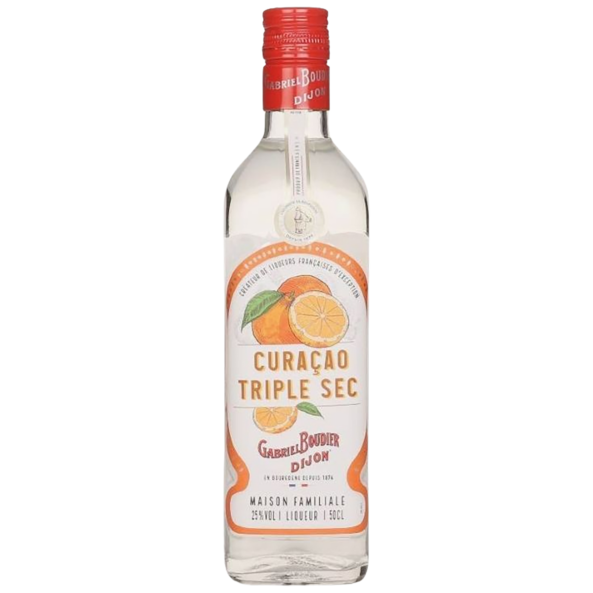 A bottle of Gabriel Boudier Curaçao Triple Sec