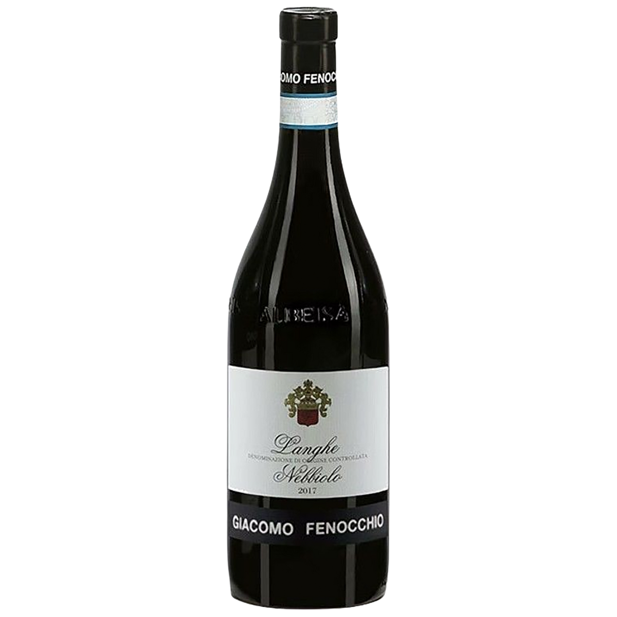 A bottle of Giacomo Fenocchio Langhe Nebbiolo