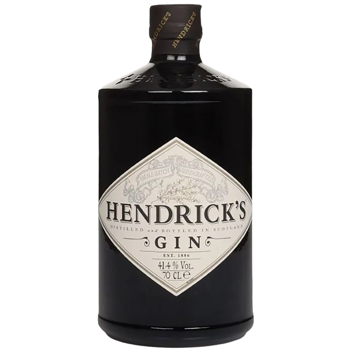 A bottle of Hendrick's Gin