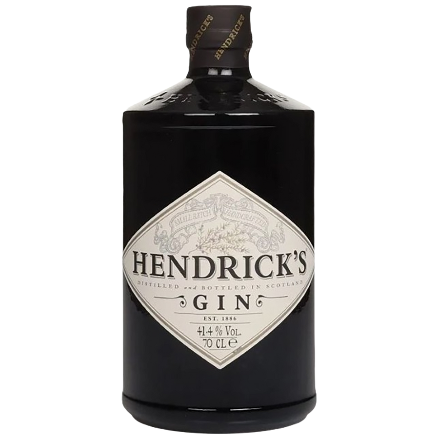 A bottle of Hendrick's Gin