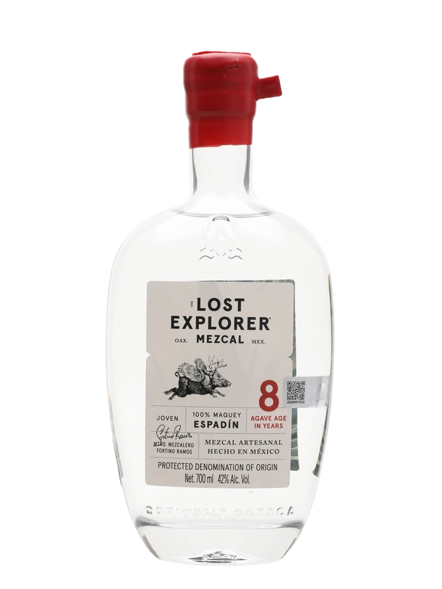 Bottle of Lost Explorer Mezcal Espadin available at Blenheim Vintners in St John's Wood