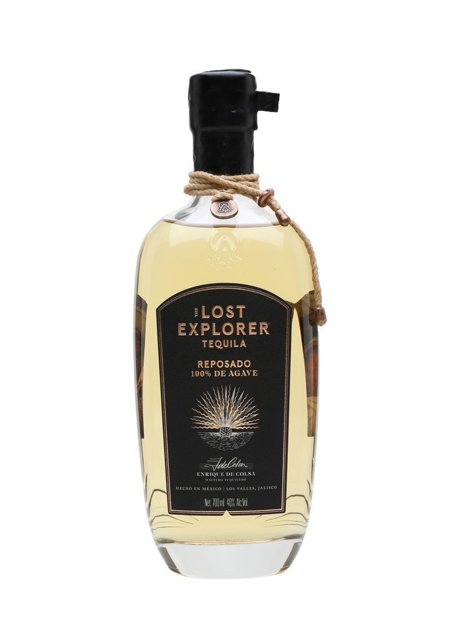 A bottle of The Lost Explorer Tequila Reposado available at Blenheim Vintners NW8