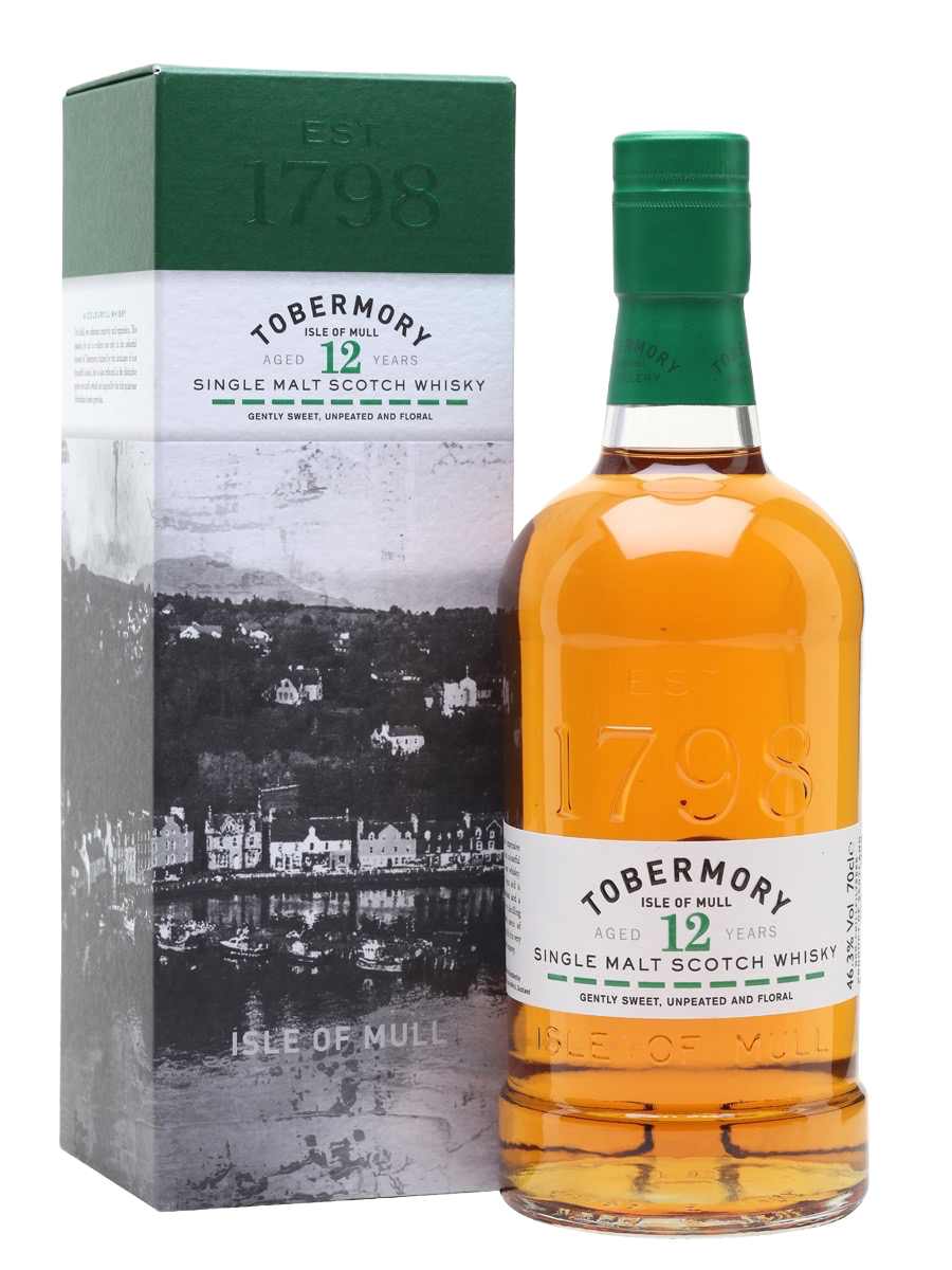 Tobermory 12 Single Malt Scotch Whisky