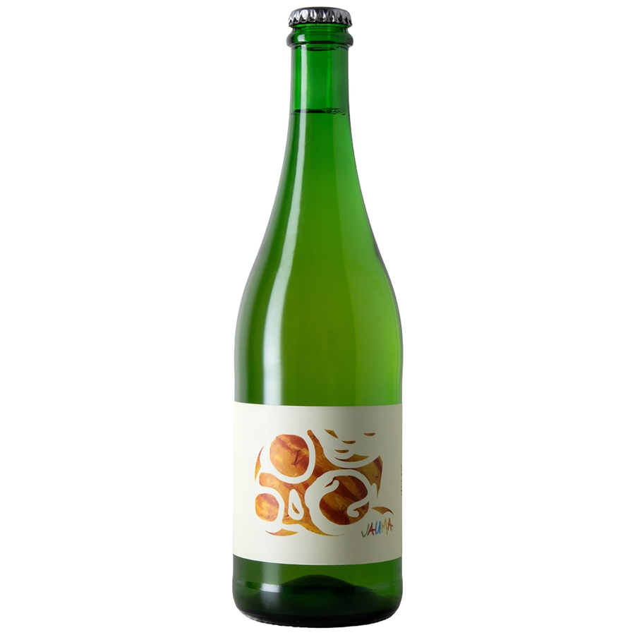 A bottle of Jauma Mimsy Chenin Blanc Pet Nat
