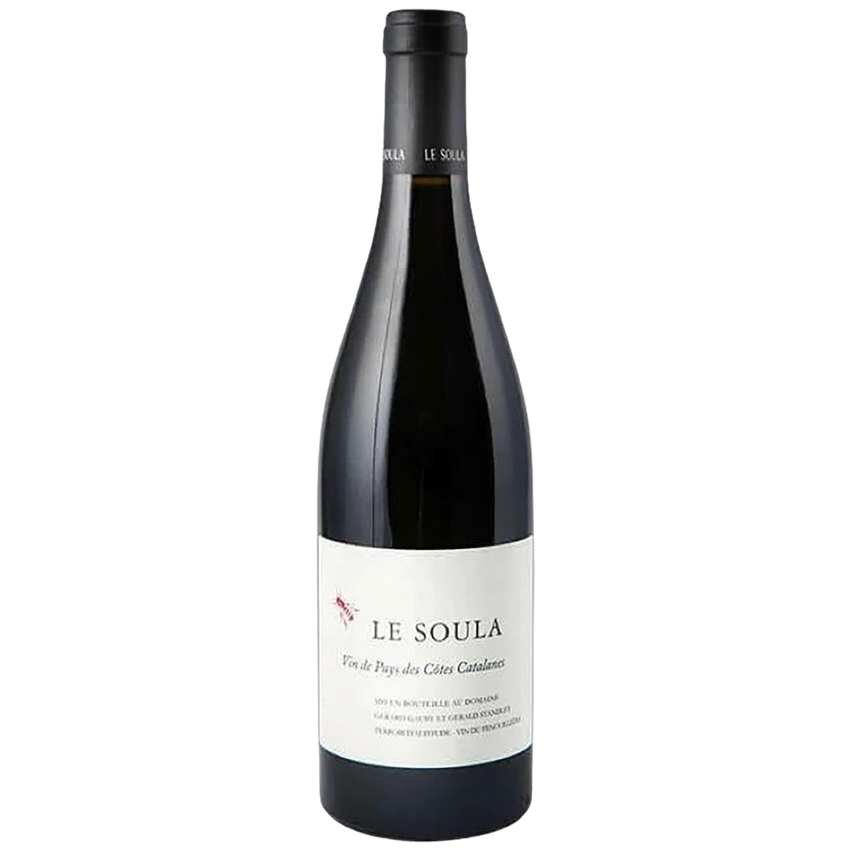 A bottle of Le Soula Rouge