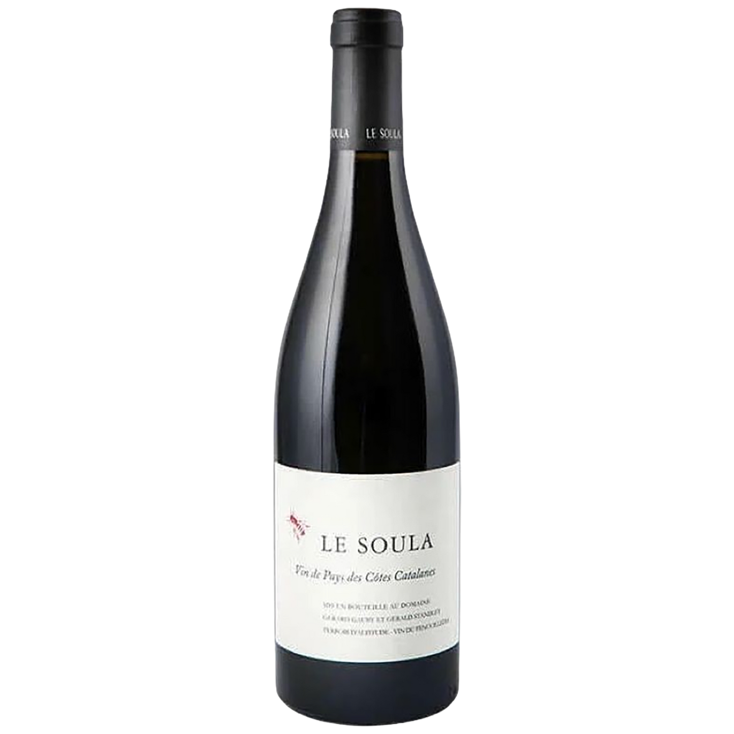 A bottle of Le Soula Rouge