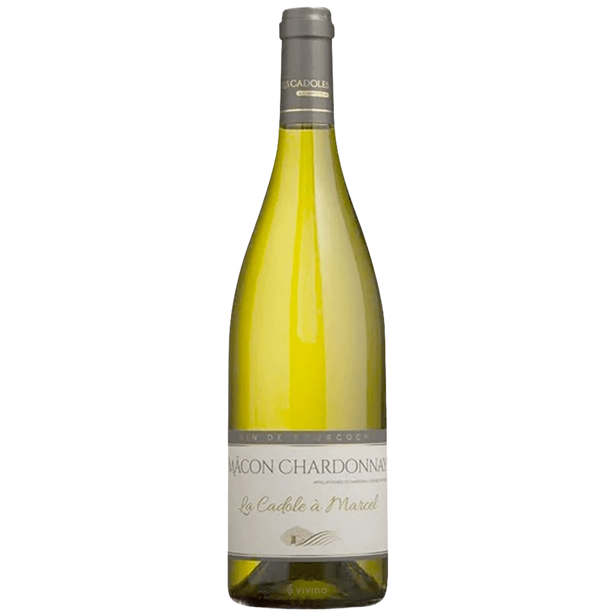 Bottle of Les Cadoles La Cadole à Marcel organic Mâcon Chardonnay