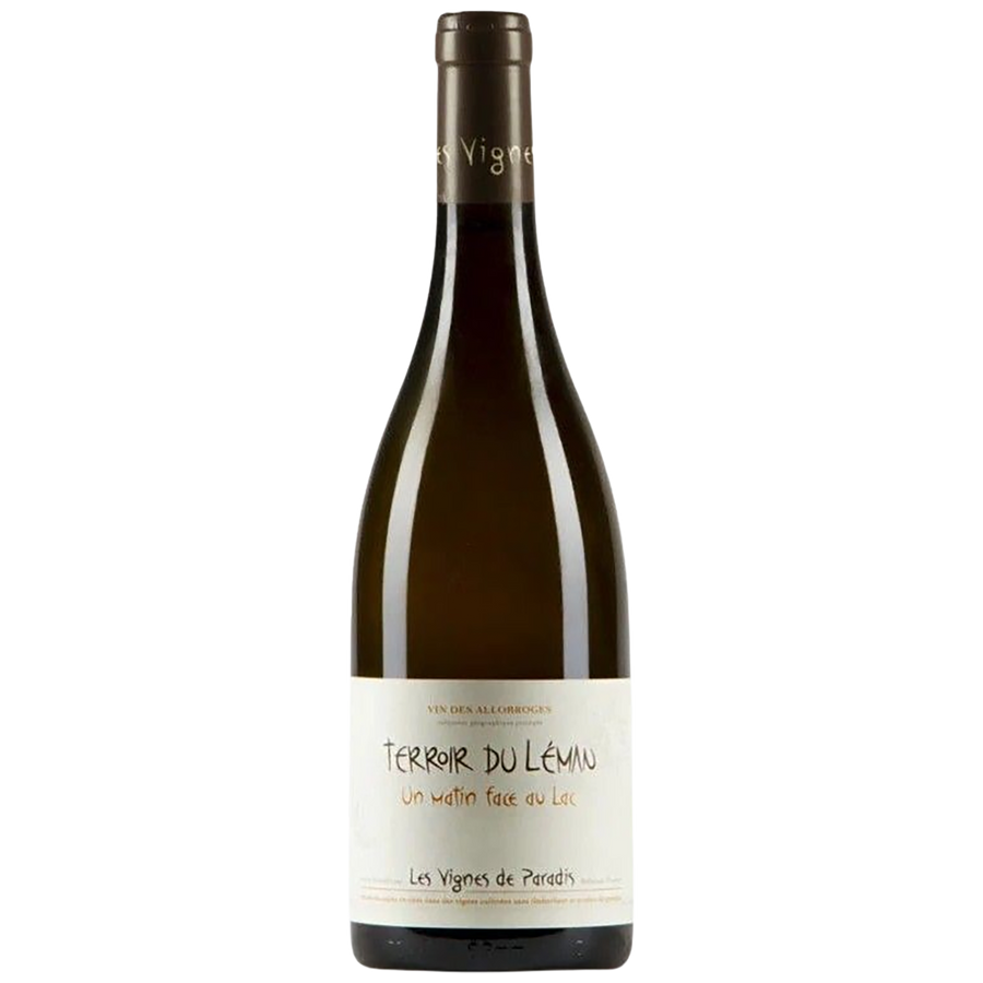 A bottle of Les Vignes du Paradis Un Matin Face au Lac