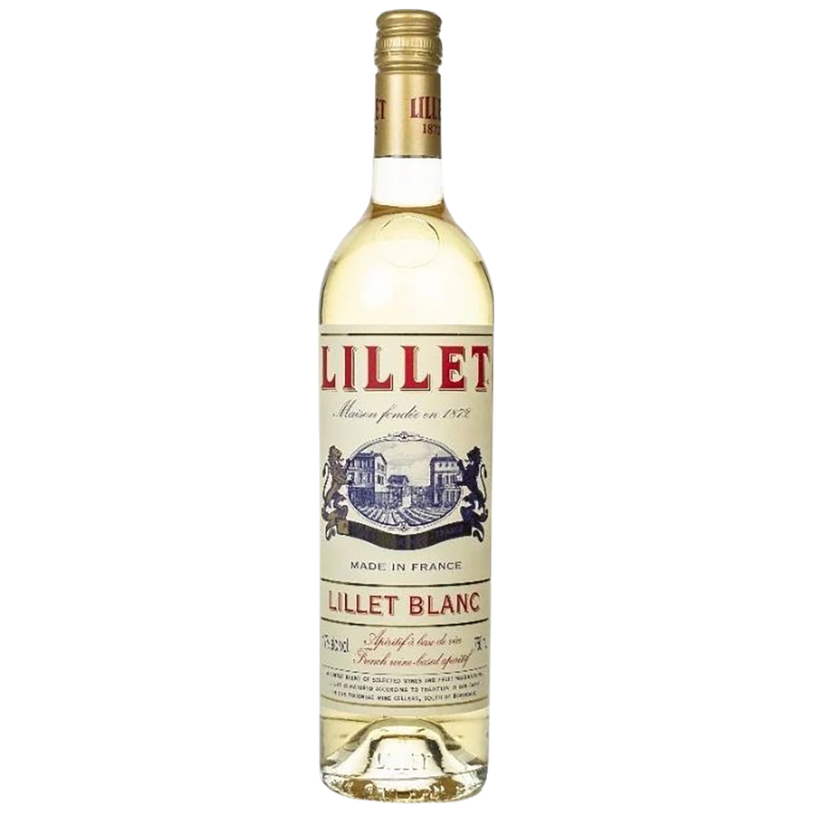 A bottle of Lillet Blanc