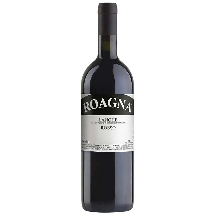 A bottle of Luca Roagna Langhe Rosso