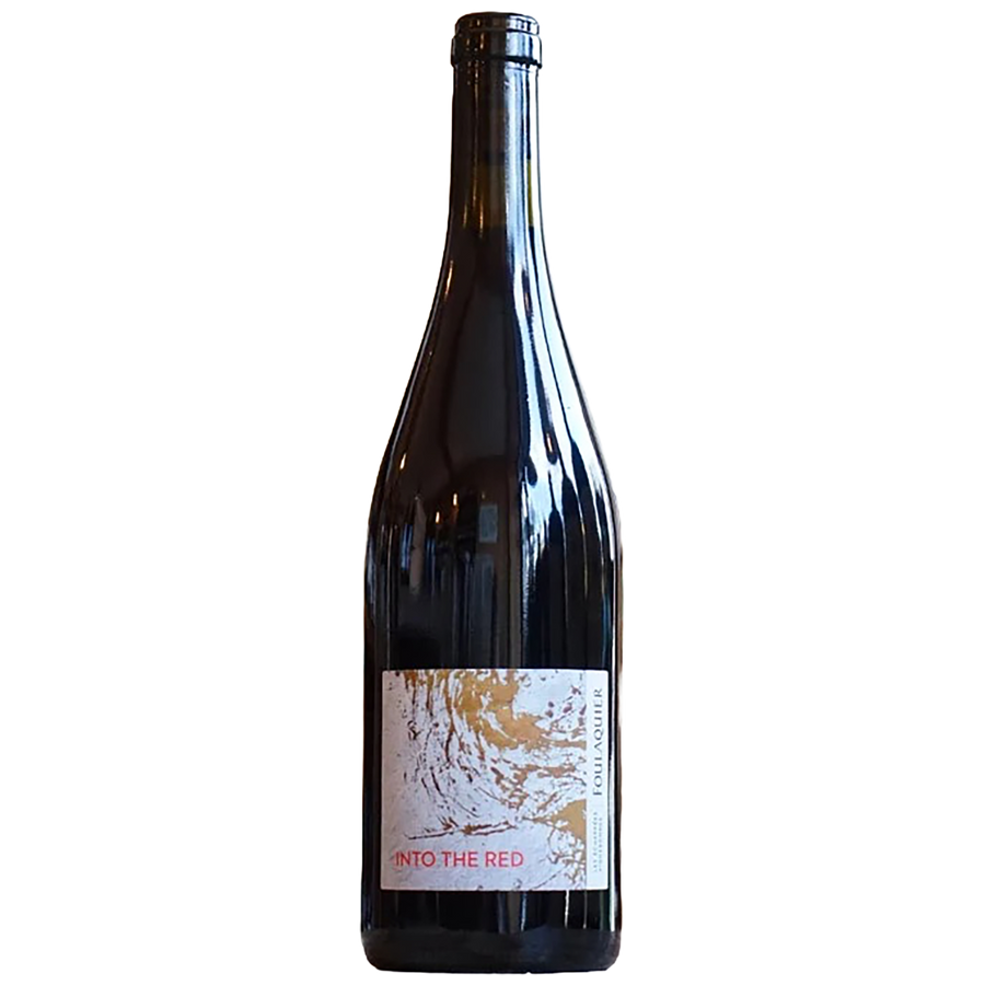 A bottle of Mas Foulaquier Into the Red Languedoc Red wine