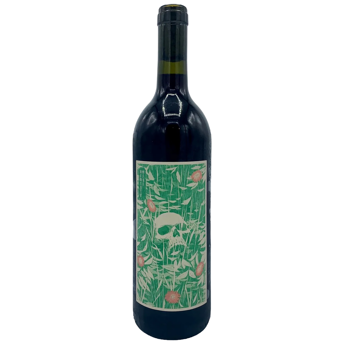 A bottle of Momento Mori Rack & Ruin