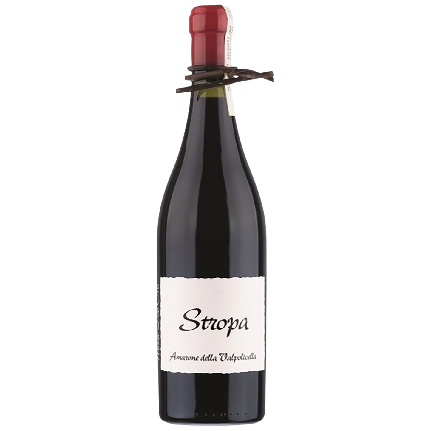 A bottle of Monte dall'Ora Amarone Stropa