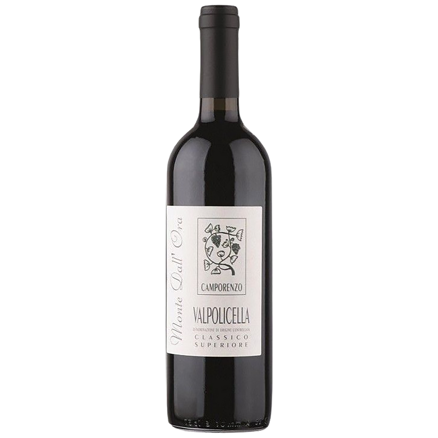 A bottle of Monte dall'Ora Valpolicella Classico Superiore Camporenzo
