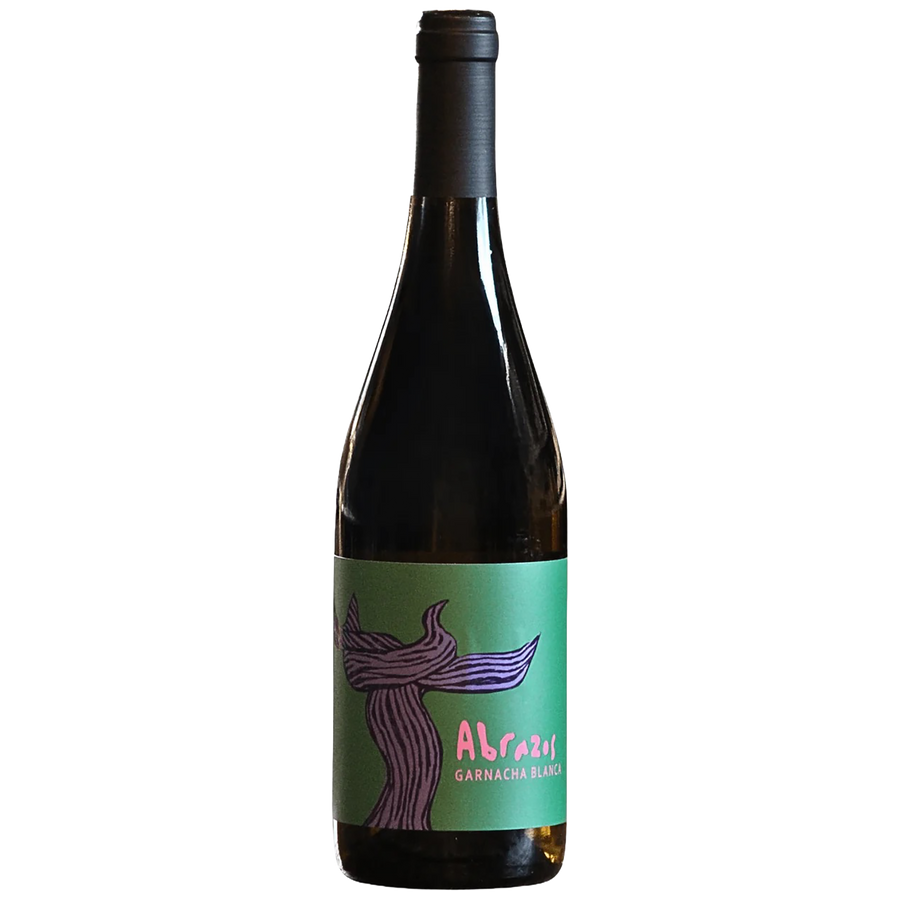 A bottle of Reverte Abrazos Garnacha Blanca