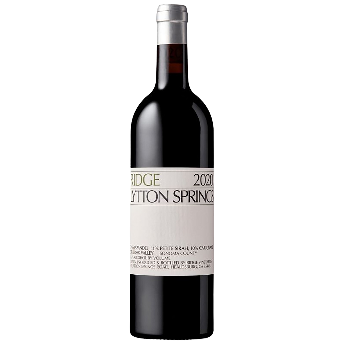 A magnum bottle of Ridge Lytton Springs