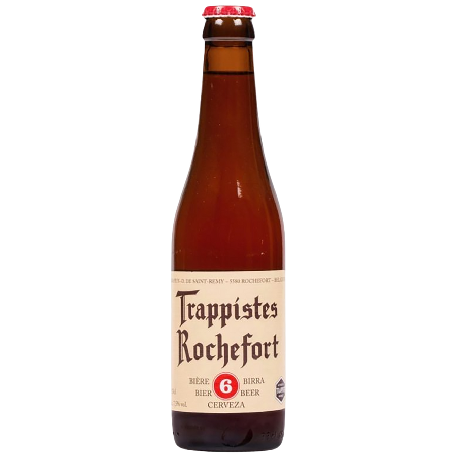 A bottle of Rochefort 6 Trappist Dubbel