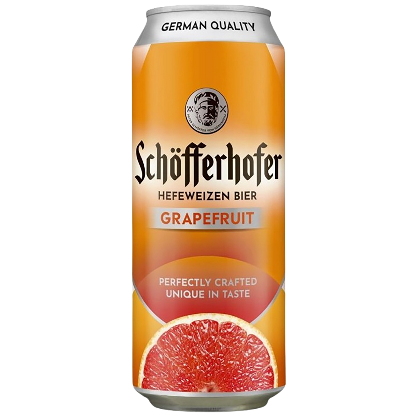 A can of Schöfferhofer Grapefruit Wheat Beer