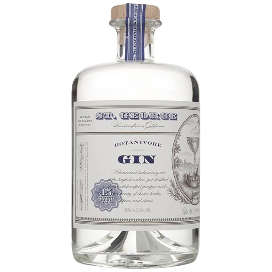 A bottle of St. George Botanivore Gin