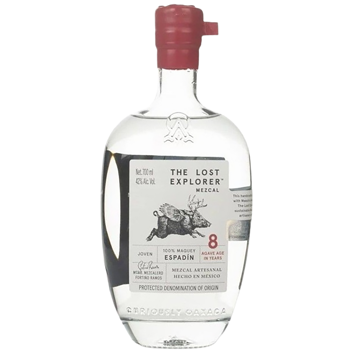 Bottle of Lost Explorer Mezcal Espadin available at Blenheim Vintners in St John's Wood