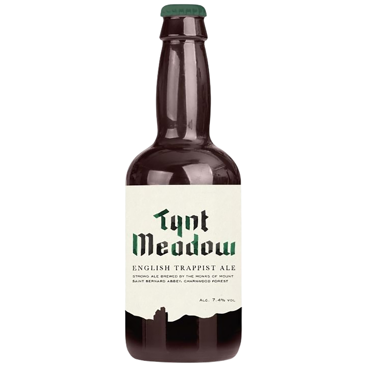A bottle of Tynt Meadow English Trappist Ale